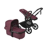 Bugaboo Fox 5 Renew Complete Kinderwagen - Black / Dark Cherry / Dark Cherry