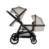 Qute Q-Twin Geschwisterwagen - Jeans Clay