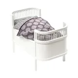 Smallstuff Rosaline Holz-Puppenbett White