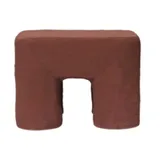Ferm Living Podo Hocker - Red Brown