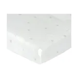 Nanami Bird Spannbettlaken - 60 x 110/120 cm - Off-White