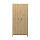 Gautier Kleiderschrank 2-Türig - Lugano - Artisan Eiche