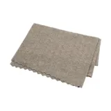 Baby blanket, Fishbone merino WOOL, Nature 70007-80
