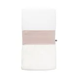 Fedde & Kees Nunki Co-Sleeper Laken Misty Pink / Off White 50 x 90 cm