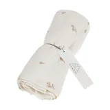 Nanami Dried Flower Swaddle - 100 x 135 cm - Cream Sand