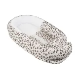 Doomoo Cocoon Leopard Babynestchen - Cream