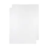 Meyco Uni Babylaken Weiß 75 x 100 cm 2 Stück