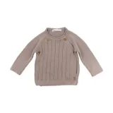 Bamboom Knitted Wickelpullover Camel 1 Monat