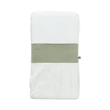 Fedde & Kees Nunki Bettlaken Olive / Off White 60 x 120 cm