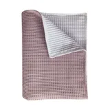 Bink Bedding Pique Bettdecke Altrosa / Weiß 100 x 150 cm