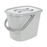 Basicline Basic Windeleimer Grau