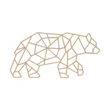 Casa Sentir Bär Wanddekoration - Mittel - Natur