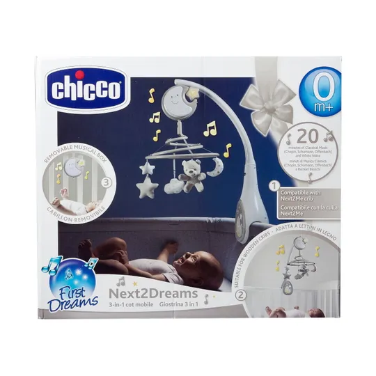 Chicco Next2Dreams Musikmobile Beige