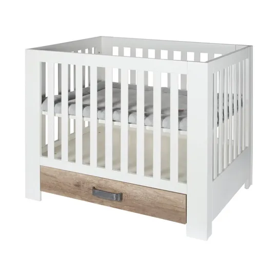 Kidsmill Long Island Laufstall mit Schublade Weiß