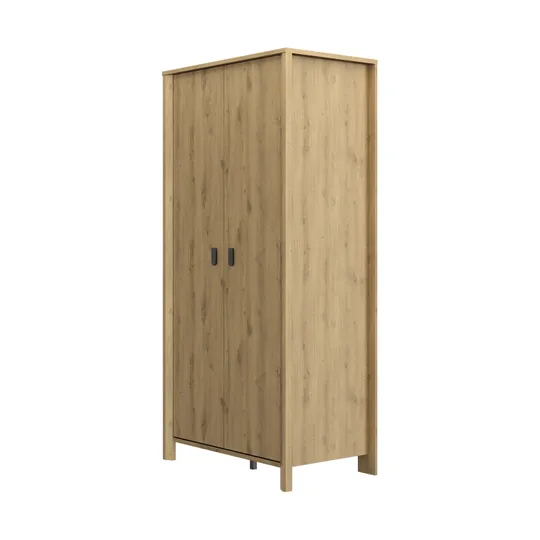 Gautier Kleiderschrank 2-Türig - Lugano