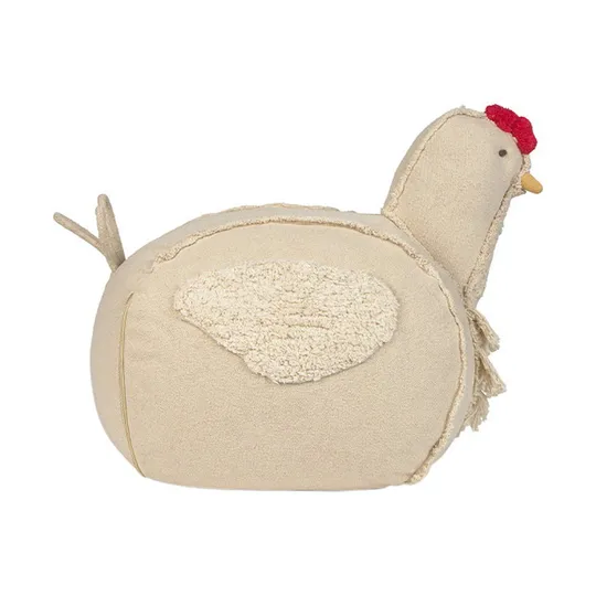 Lorena Canals Pouf - Chicken - Natur