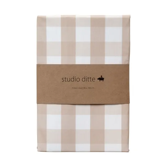 Studio Ditte Ruit Hoeslaken - Nude