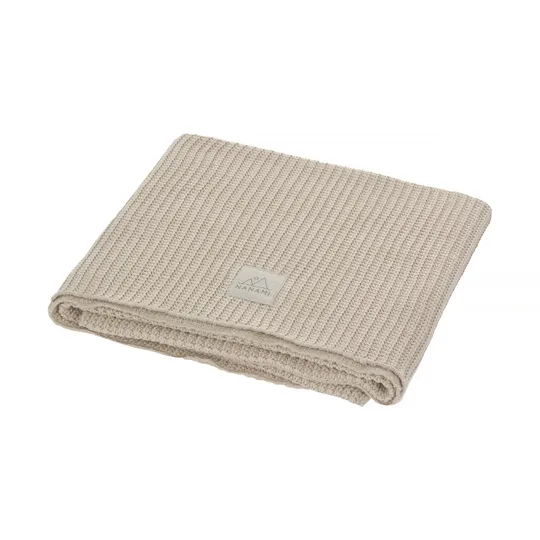 Nanami Baby Decke Rib Knit - 75 x 100 cm - Beige