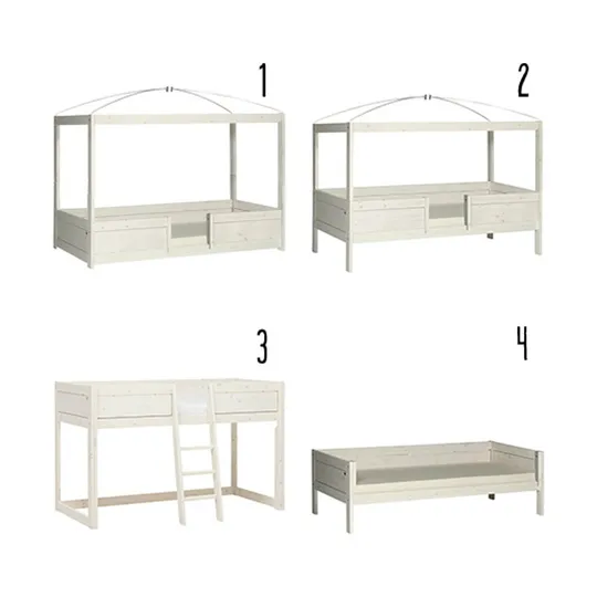 LIFETIME Kidsrooms 4 in 1 Bettkombination Luxe