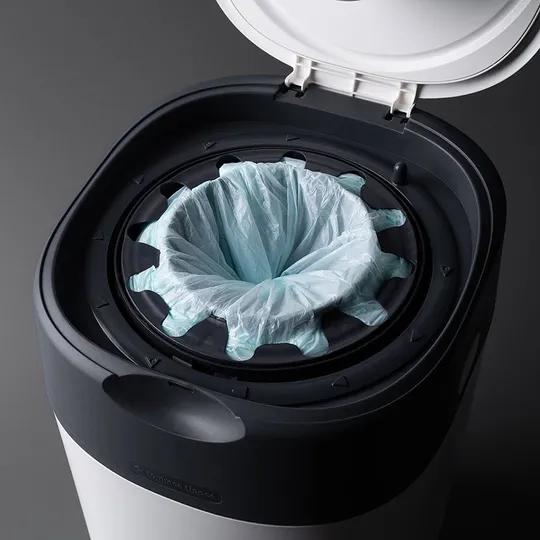 Tommee Tippee Twist & Click Windeleimer Cotton White