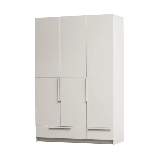 Woood Pure Kleiderschrank 3-Türig - Dust