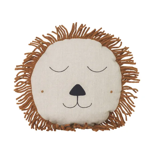 Ferm Living Safari Löwen Kissen