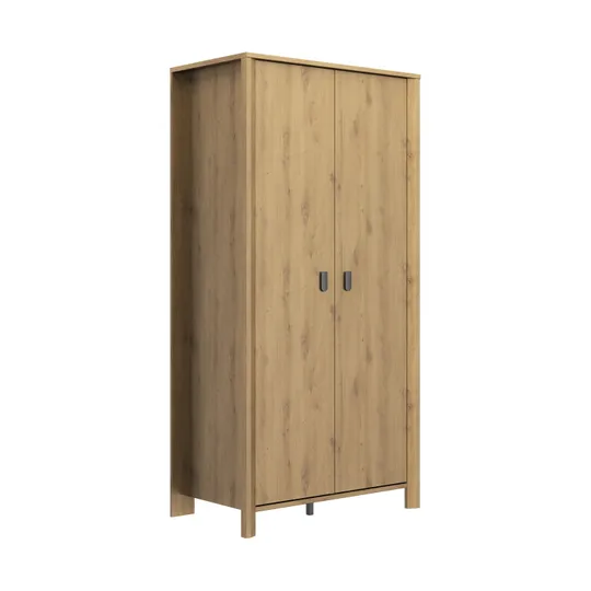 Gautier Kleiderschrank 2-Türig - Lugano