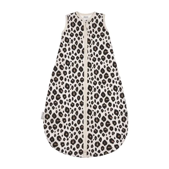 Meyco Sommerschlafsack Rund - Leopard - Sand Melange