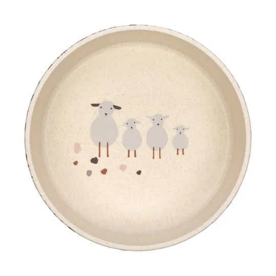 Bowl PP/Cellulose Tiny Farmer Sheep/Goose Nature