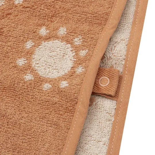 Jollein Jacquard Badeponcho - 2-seitig - Frottee