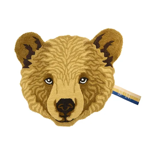 Doing Goods Bruno Bear Head Teppich - Groß