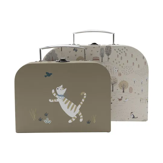 Jollein Spielkoffer – 2er-Set