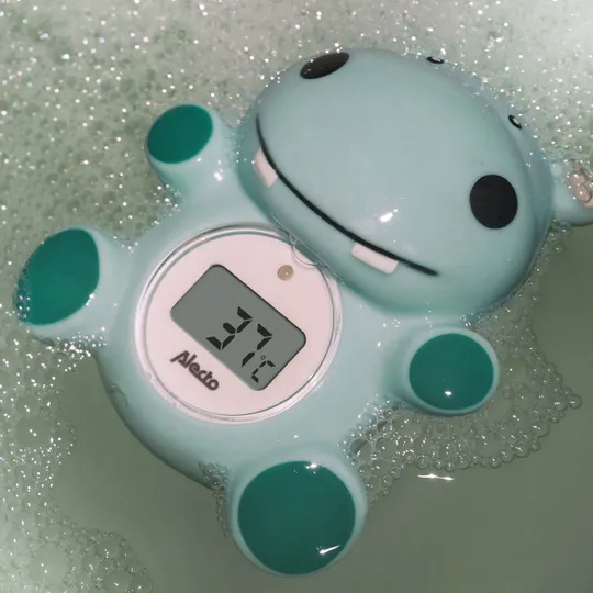 Alecto Thermometer Bad Und Zimmer - BC11 - Nilpferd