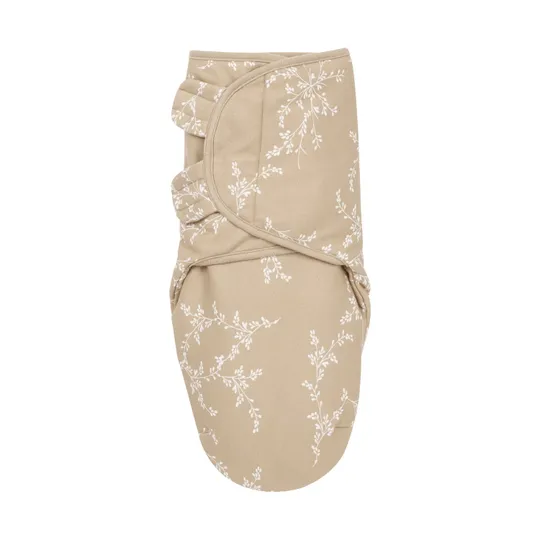 Meyco Baby Branches Pucktuch Gefüttert - Sand - 0-3 Monate