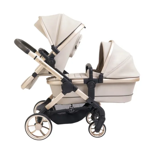 ICandy Peach 7 Geschwisterkinderwagen - Essential Bundle