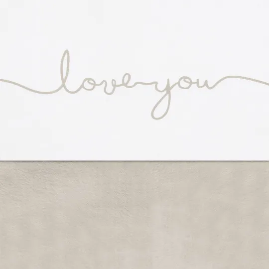 Jollein Love You Bettlaken 120 x 150 cm