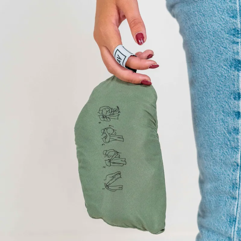 ByKay Traveler Ringsling Tragetuch Travel Green