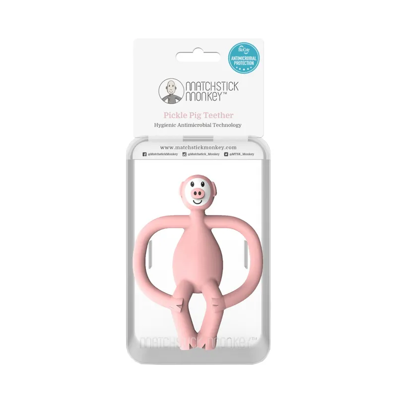 Matchstick Monkey Schwein Beißring