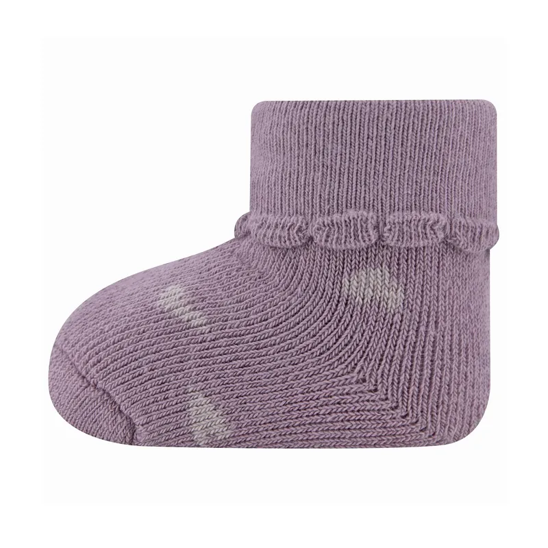 Ewers Herzen / Streifen Babysocken - 3er - Pack - One Size