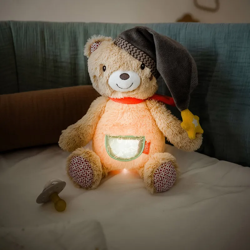 Fehn Nachtlicht Kuscheltier - Bruno