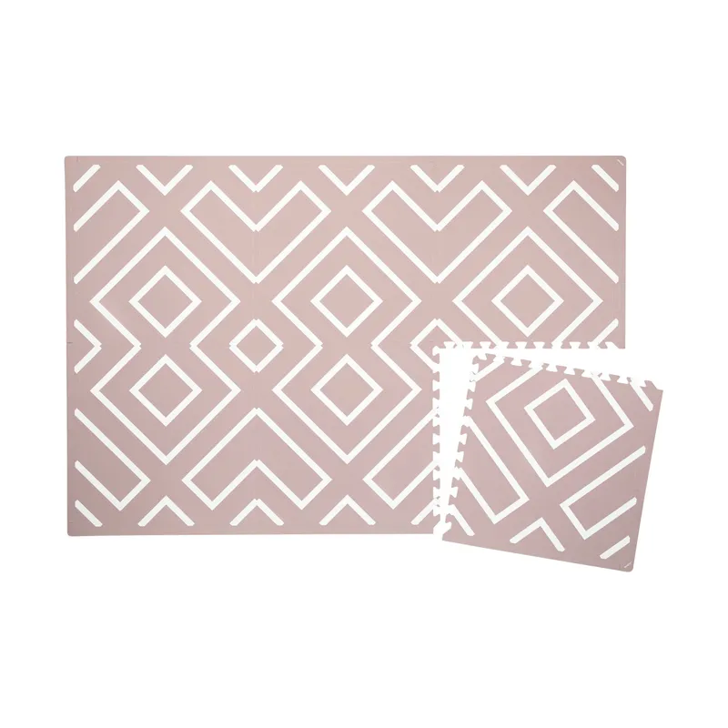 Eeveve Spielmatte - Modern Blocks - Old Pink