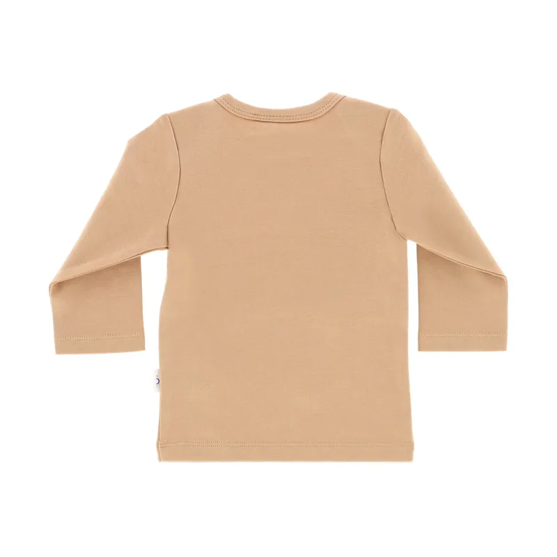 DAY T-Shirt Langarm – Mokka 