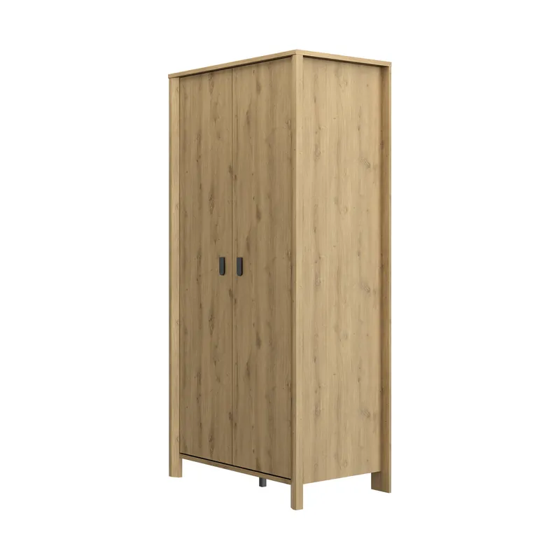 Gautier Kleiderschrank 2-Türig - Lugano