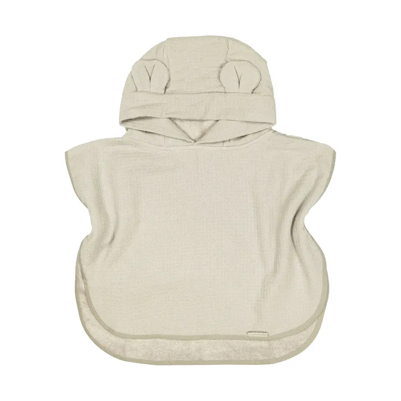 Bamboom Badeponcho Baby 0–2 Jahren - Bambus Waffel Terry
