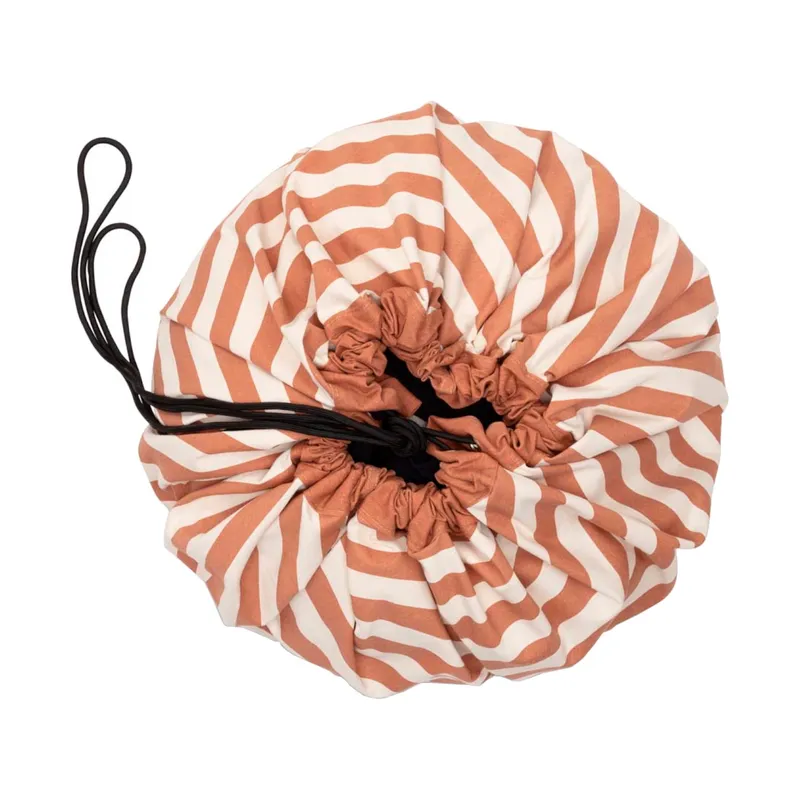 Play & Go Opbergzak Stripes Brown