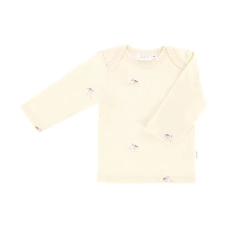 DAY T-Shirt Langarm – Creme
