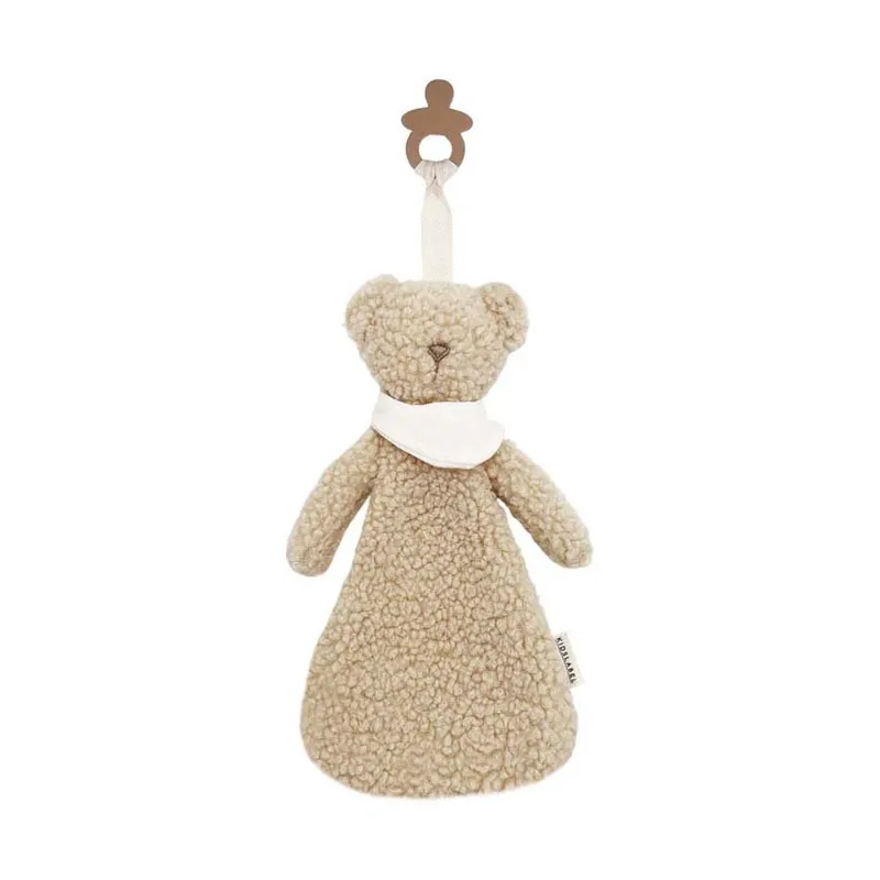 Kidslabel Schnullertuch Teddybär