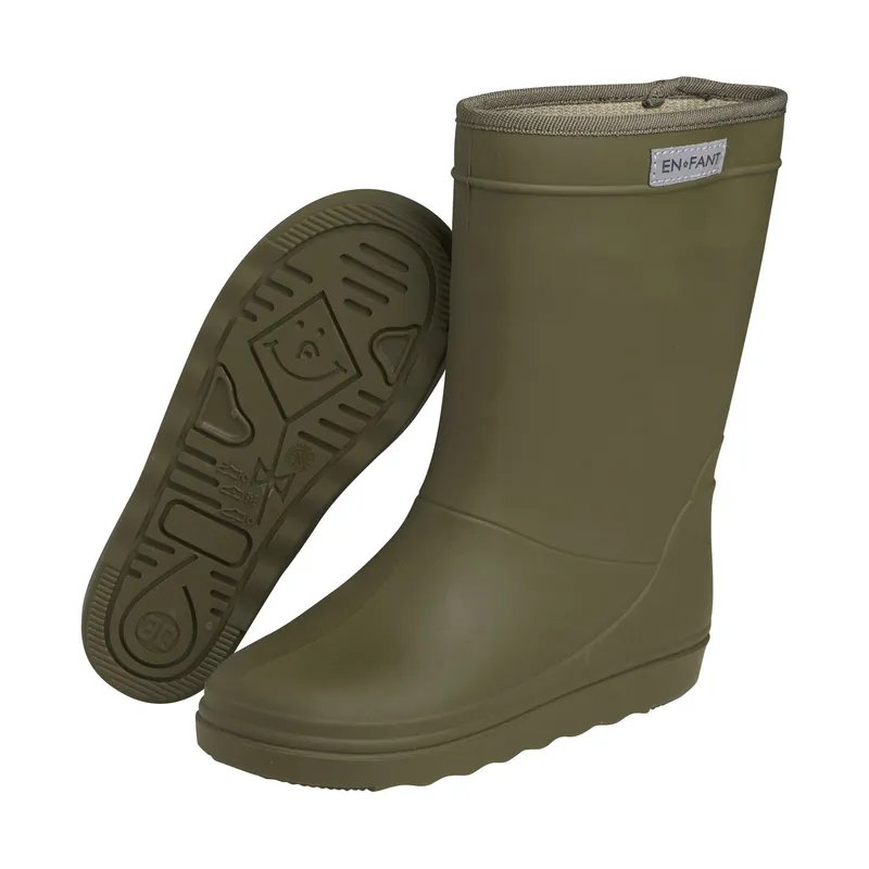 EnFant Regenstiefel – Solid – Ivy Green