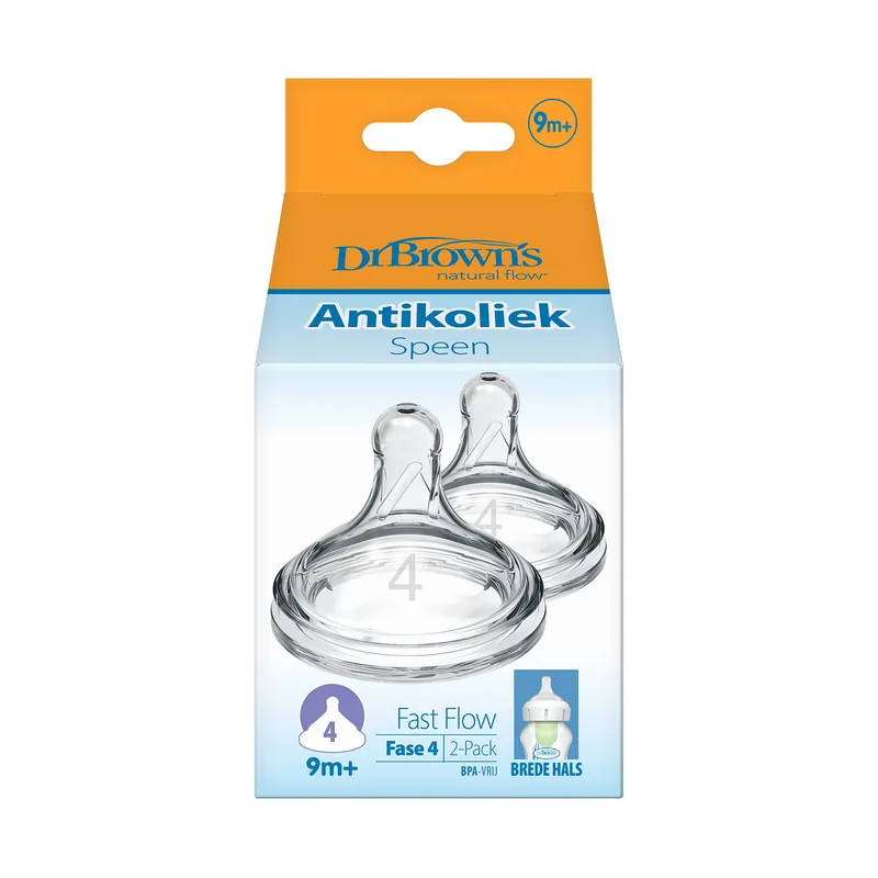 Dr. Brown's Options+ Anti-Kolik Sauger Phase 4