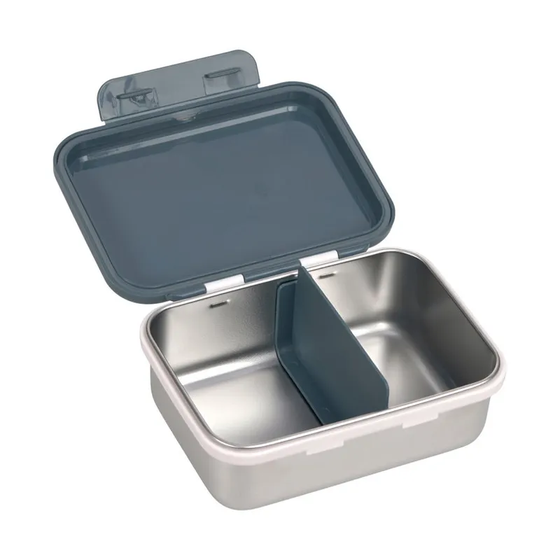 Lässig Lunchbox - Stainless Steel - Happy Prints - Midnight Blue